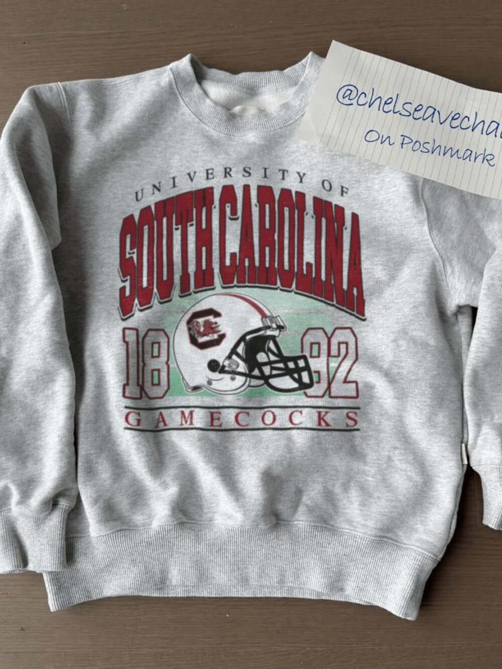 Vintage University of South Carolina Gamecocks Football Sweatshirt, NCAA Shirt